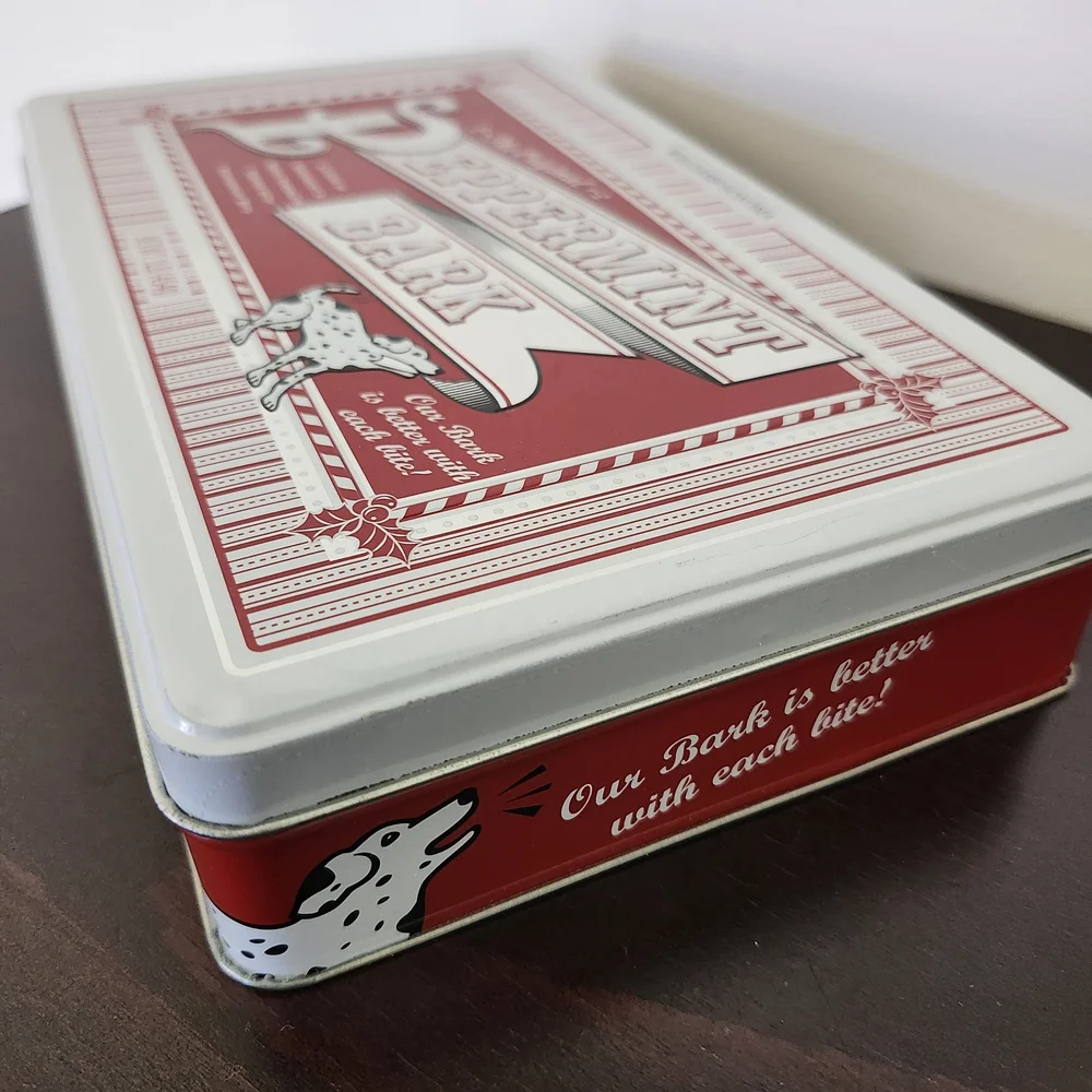 Williams-Sonoma Peppermint Bark Tin